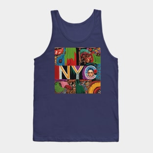 NYC Hidden in Abstract Art Tshirt Tank Top